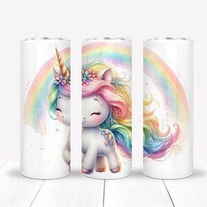 Unicorn Personalized (optional) Tumbler, Coffee Mug, Thinking Of You